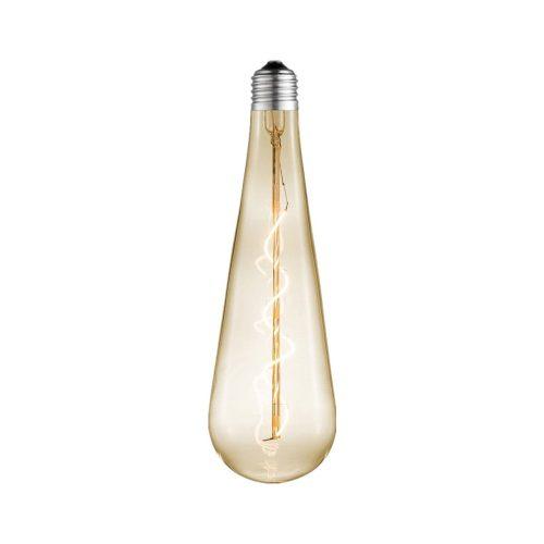 Lucande LED izzó E27 Ø9cm 4 W 2 700 K borostyán
