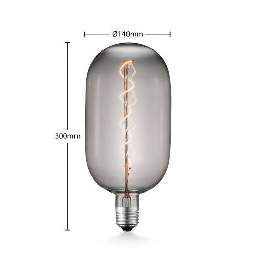 Lucande LED izzó E27 T140 4W 1800 K szab füst