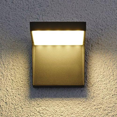 Modern LED kültéri fali lámpa Rachel alumíniumból