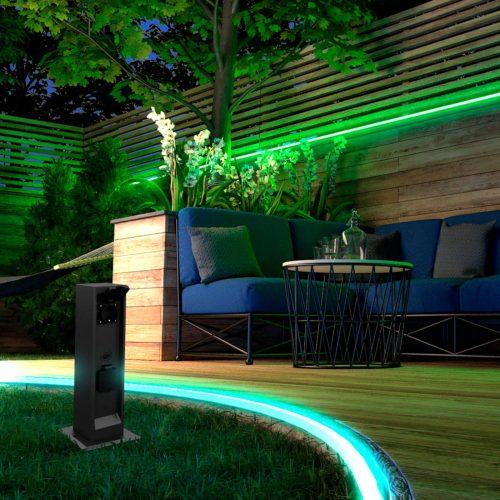 Müller Licht tint Smart Socket aljzatoszlop