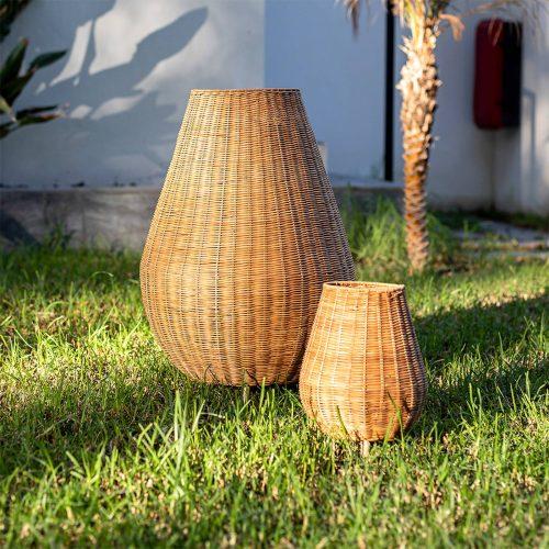 Newgarden Saona LED Rattan asztali lámpa
