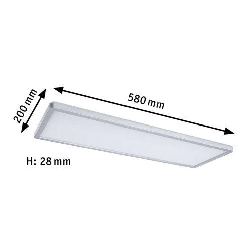 Paulmann Atria Shine Panel dim króm RGBW 58x20
