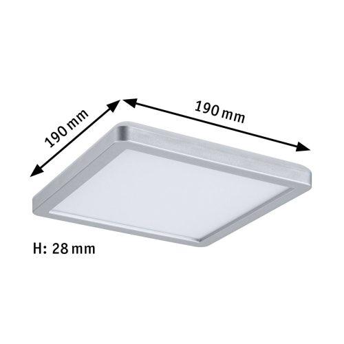 Paulmann Atria Shine Panel on/off króm 840 19x19 19x19