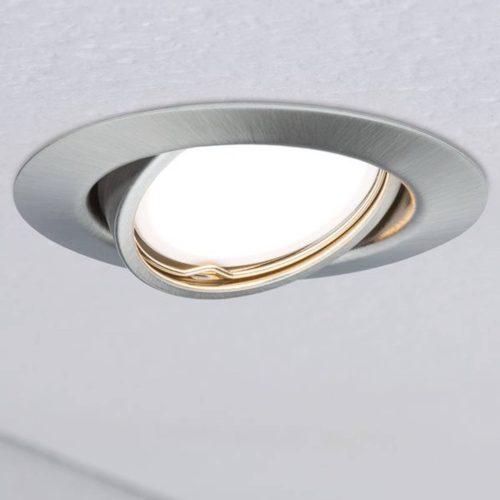 Paulmann Base LED beép. spot 3 fok.-szabály. vas
