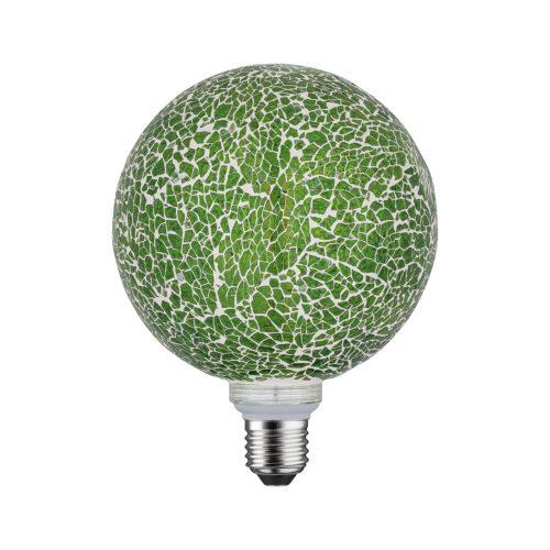 Paulmann E27 LED gömb 5W Miracle Mosaic zöld
