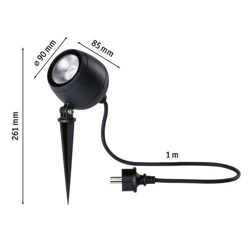 Paulmann Kikolo LED földi tüskés reflektor 8W 3