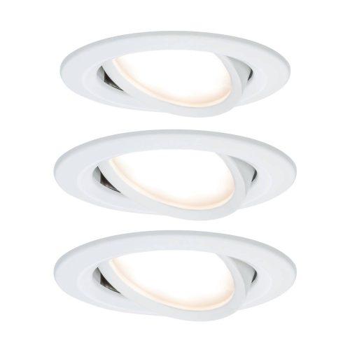 Paulmann Nova LED beép. spot 3 db-os forg.