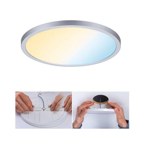 Paulmann Panel Areo ZigBee CCT kerek króm 23cm