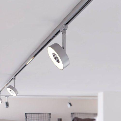 Paulmann URail Circle spot 3-as dimmer 3000 K króm