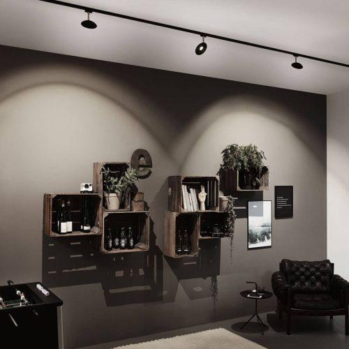 Paulmann URail LED-Spot gömb 2 700K fekete