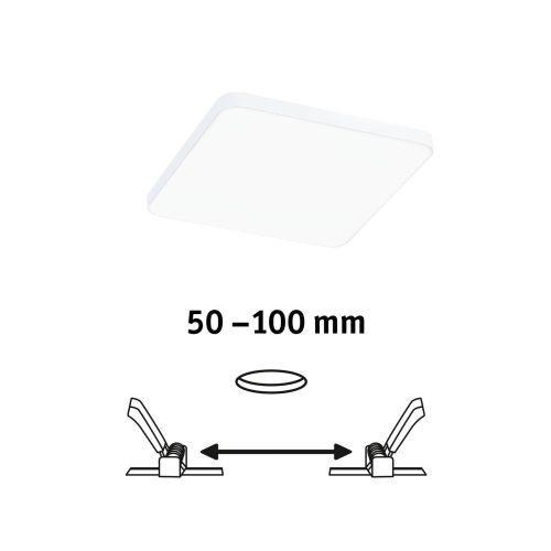 Paulmann Veluna Edge LED LED süllyesztett IP44 4000K 12x12cm 12x12cm