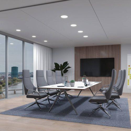 Paulmann Veluna Edge ZigBee CCT kör Ø 16cm