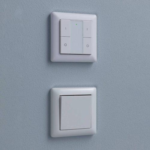 Paulmann fali kapcsoló ZigBee 2-gang on/off/dimmer ZigBee 2gang