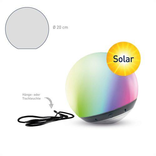 Pendula Solar LED gömb tint