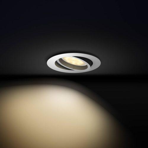 Philips Hue Milliskin LED beép. spot kerek