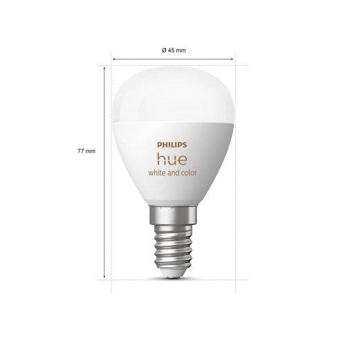 Philips Hue White&Color Ambiance E14 5