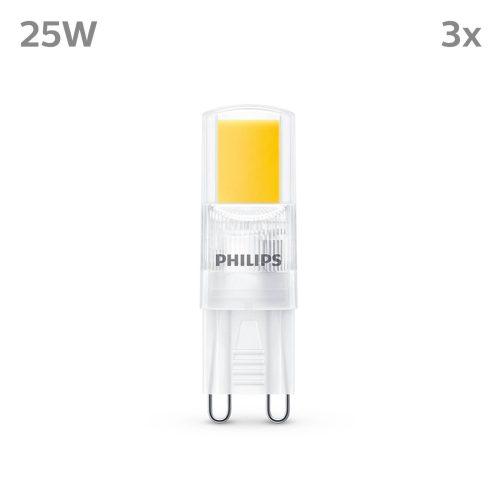 Philips LED izzó G9 2W 220lm 2700K átlátszó 3db