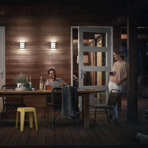 Philips Python LED fali lámpa antracit 4000K
