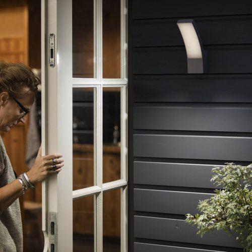 Philips Splay LED fali lámpa antracit 4000K