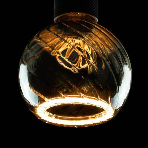 SEGULA LED floating gömb G125 E27 6W twist füst