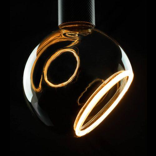 SEGULA LED úszó gömb G150 E27 6 W smokey 45°