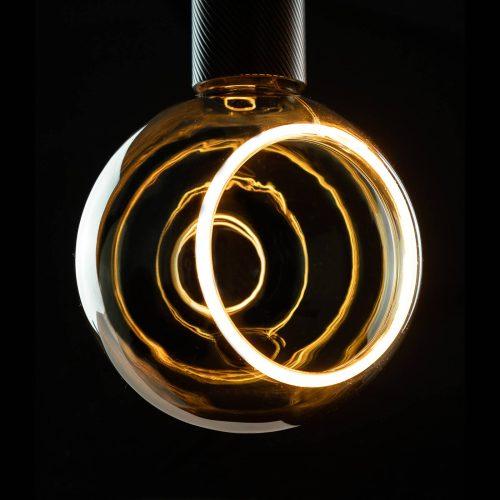 SEGULA LED úszó gömb G150 E27 6 W smokey 90°