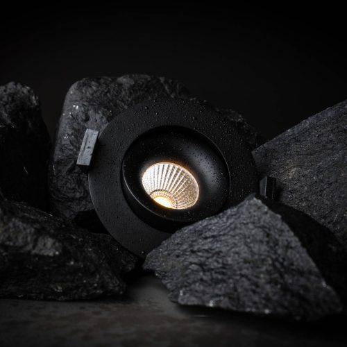 SLC OnePro LED-es süllyesztett lámpa fekete 3