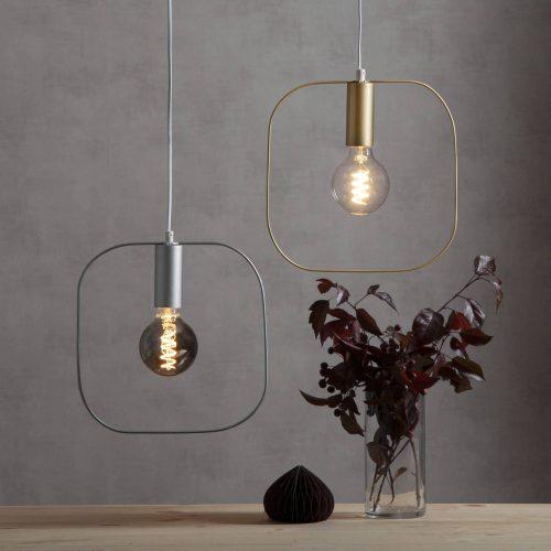 Shape deco függő lámpa négyzettel