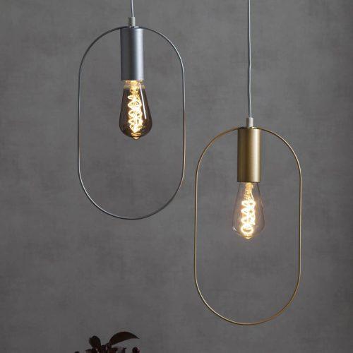 Shape deco függő lámpa ovállal