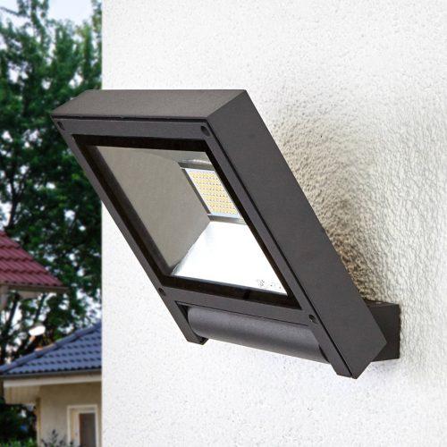 Sötétszürke LED spot Maico kültérre