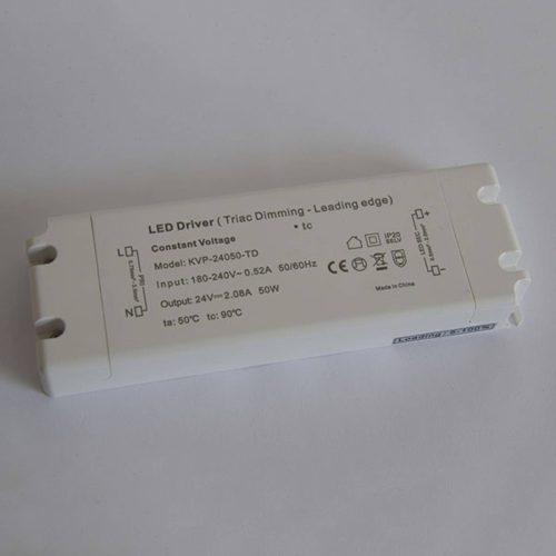 TRIAC kapcsoló tápegység dimmelhető IP20 LED 50W