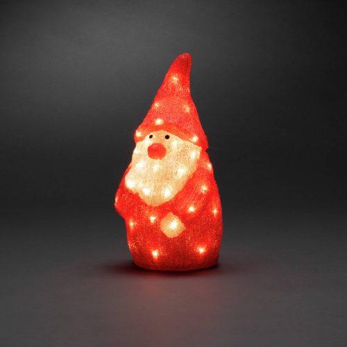 Télapó LED dísz figura