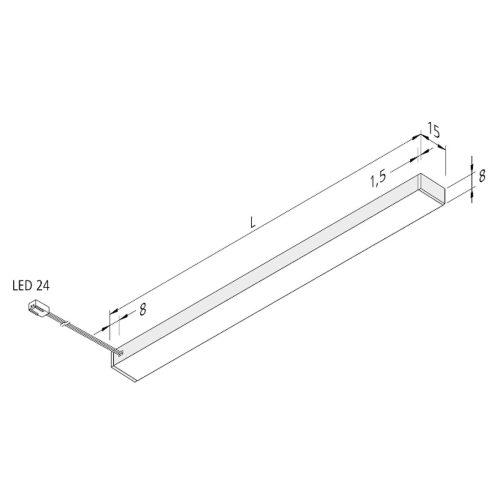 Top-Stick FMK LED-es szekrény alatti lámpa