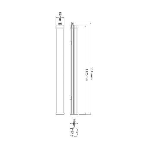 Tri Proof Motion LED-es nedvességálló lámpa
