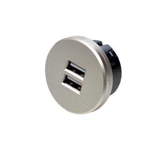 USB kettős aljzat