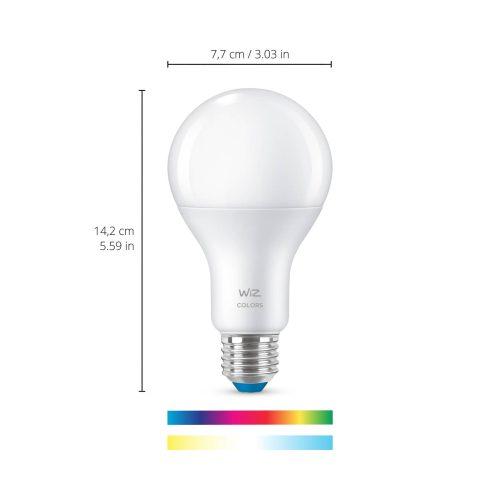 WiZ A67 LED lámpa Wi-Fi E27 13W matt RGB