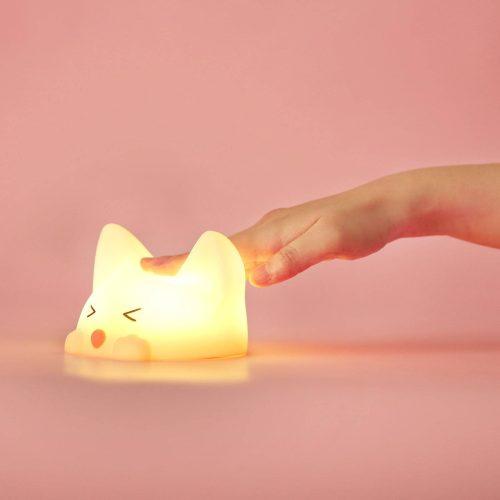 akku LED éjszakai fény Catty Cat