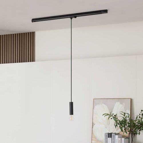Arcchio Ejona sínes függő lámpa fekete E27 4/15cm