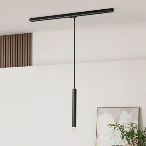 Arcchio Ejona sínes függő lámpa fekete E27 4/40cm