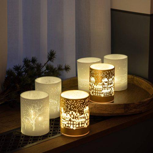 Ava Town 2 darabos LED dekorációs gyertya