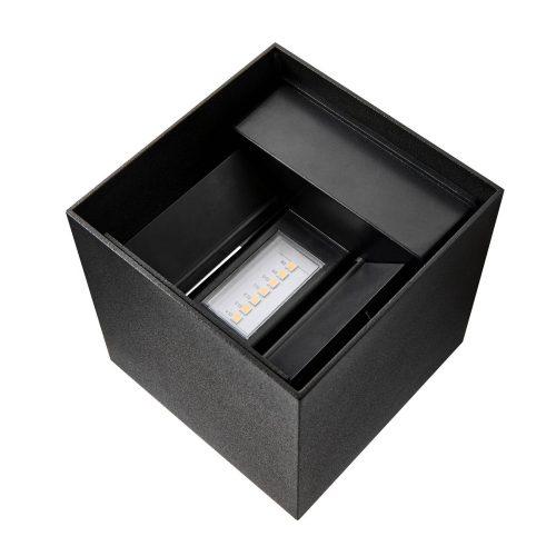 LED kültéri fali lámpa Milda kubi