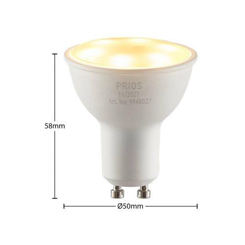 LED reflektor GU10 5 W 2700 K 120° 10-es készlet