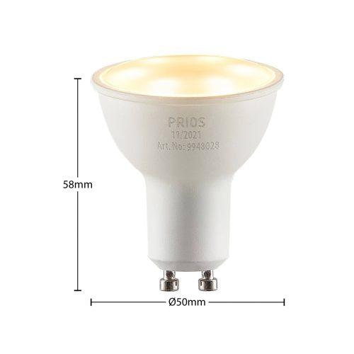 LED reflektor GU10 5 W 3000 K 120° 10-es készlet