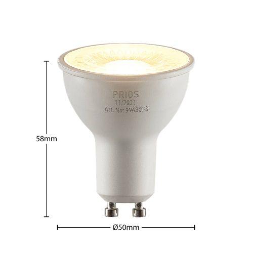 LED reflektor GU10 8 W 2700 K 60° 10-es készlet