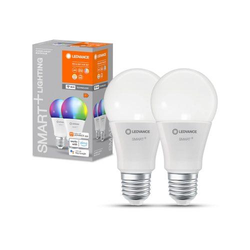 LEDVANCE SMART+ WiFi E27 9W Classic RGBW 2 darabos készlet