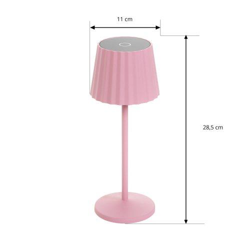 Lindby LED-es újratölthető asztali lámpa Esali