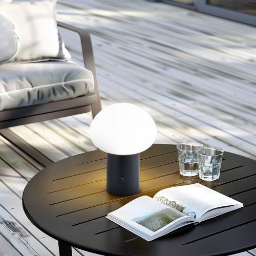 Lindby LED-es újratölthető asztali lámpa Zelie