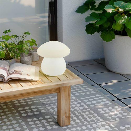 Lindby LED-es újratölthető kültéri asztali lámpa Vernate