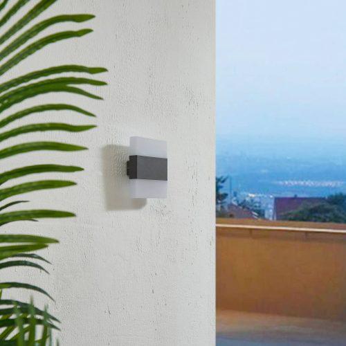 Lindby LED kültéri fali lámpa Branor
