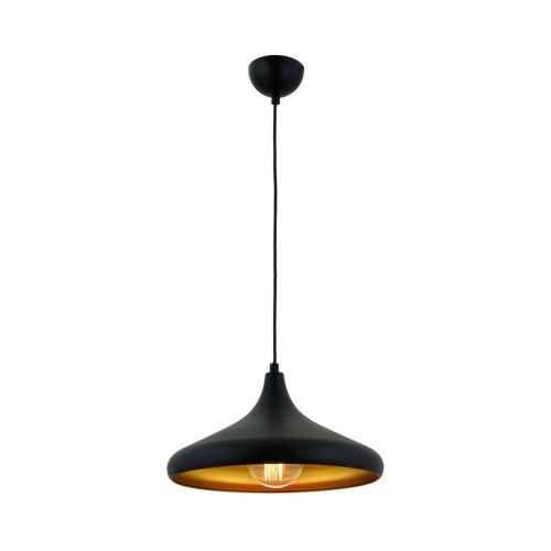 Lógó lámpa AV-4106-M8-BSY-36 fekete/arany Ø 36 cm